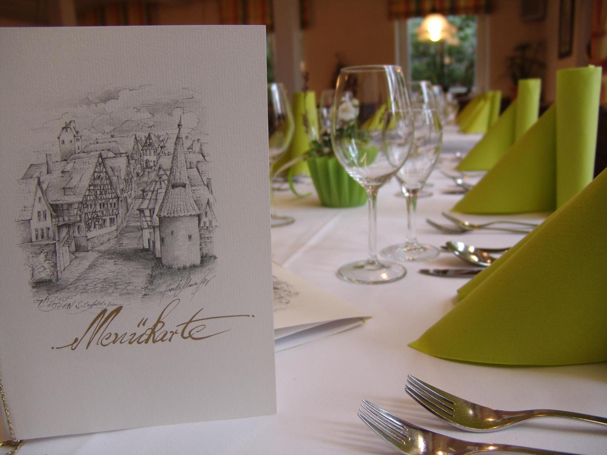 Gasthaus & Weingut Zum Stern Sulzfeld am Main Zewnętrze zdjęcie